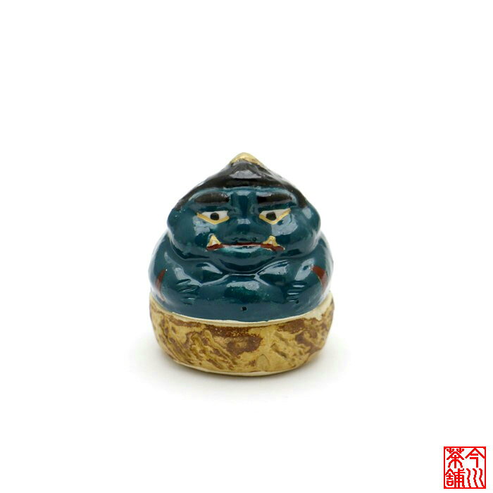 青鬼 香合 与し三 【 節分 】