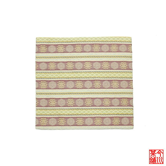 古帛紗 段菱花円紋 【 古袱紗 古服紗 古ふくさ 】