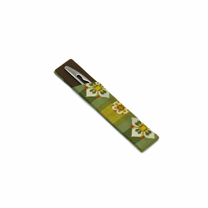 Rakuten - ステンレス 楊子 ケース付 正絹 a-5 【 菓子切 楊枝 】