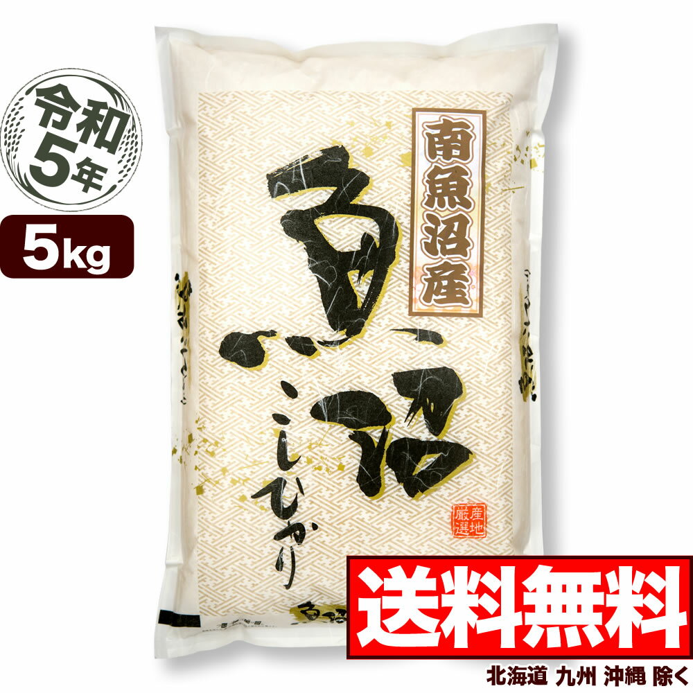 南魚沼産コシヒカリ 5kg 令和5年産 新潟産 米 【送料無