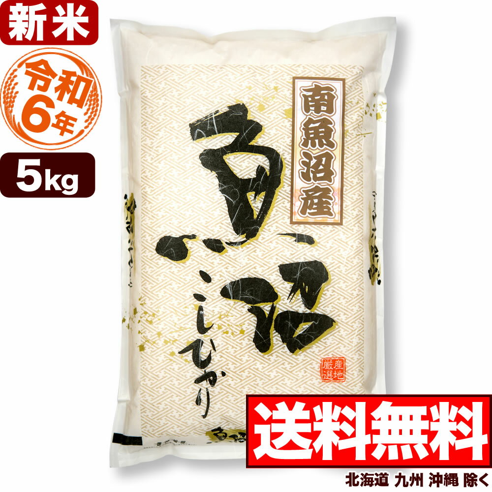 南魚沼産コシヒカリ 5kg 令和4年産 新潟産 米 【送料無料】(北海道、九州、沖縄除く)【楽天 スーパーSALE】のサムネイル