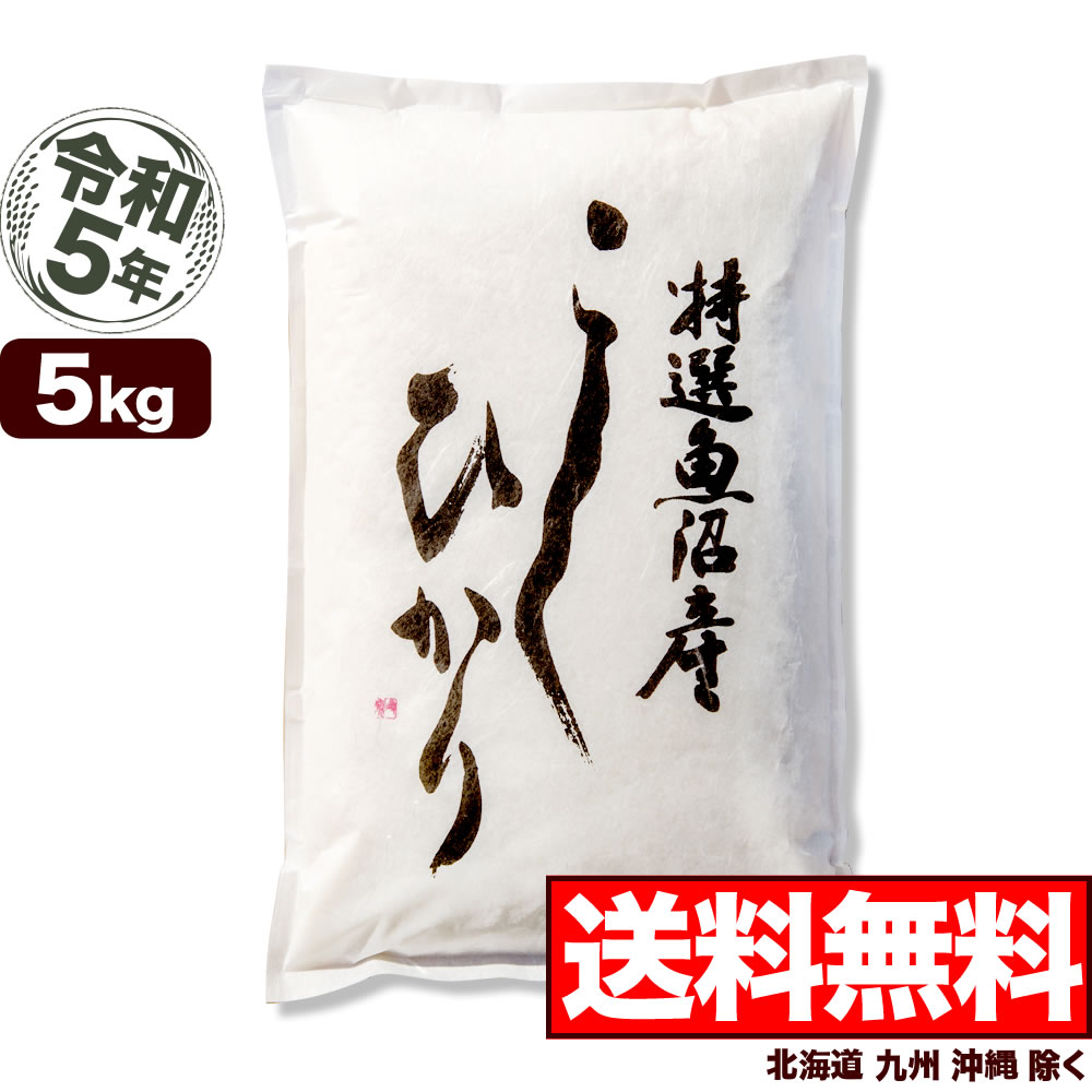 魚沼産コシヒカリ 特選 5kg 令和5産 