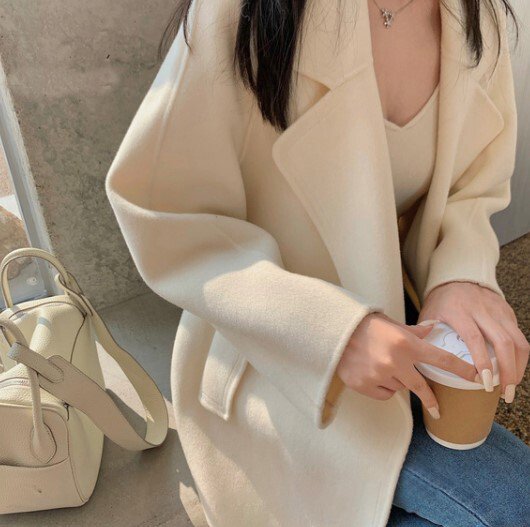 コート ロングコート チェスターコート ローブコート アウター Aライン 秋冬 エレガント 上品 カジュアル フェミニン 通勤 お出かけ 普段着 デート OU-008GT