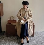 ストリートスタイル トレンチコート ベーシックミディアム丈 アウター 無地 春 秋 通勤 お出かけ 普段着 デート OU-004SE ストリートスタイル トレンチコート ベーシックミディアム丈 アウター 無地 春 秋 通勤 お出かけ 普段着 デート OU-004SE
