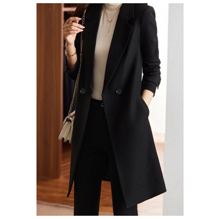 カジュアル スーツ クラシックレディース トレンチ コート 3色×7サイズ セットアップ レディース 秋冬 韓国 おしゃれ おすすめ きれいめ エレガント かわ...