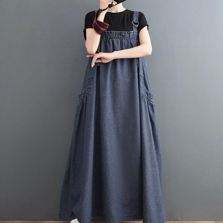 レトロ デニム サスペンダー サロペット オーバーオール オールインワン デニム パンツ スカート 秋冬 大きいサイズ 大人 カジュアル ゆったり デニム 低身長 コーデ レディース 着こなし きれいめ おしゃれ かわいい 30代 40代 50代 AI-023KMY