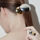 【2個セット】サークル ヘアクリップ 2個 セット ヘアアクセサリー アクセ 小物 きれいめ 大人可愛い デート 結婚式 セレモニー 発表会 お呼ばれ トレンド 春 夏 秋 冬 レディース エレガント 10代 20代 30代 40代