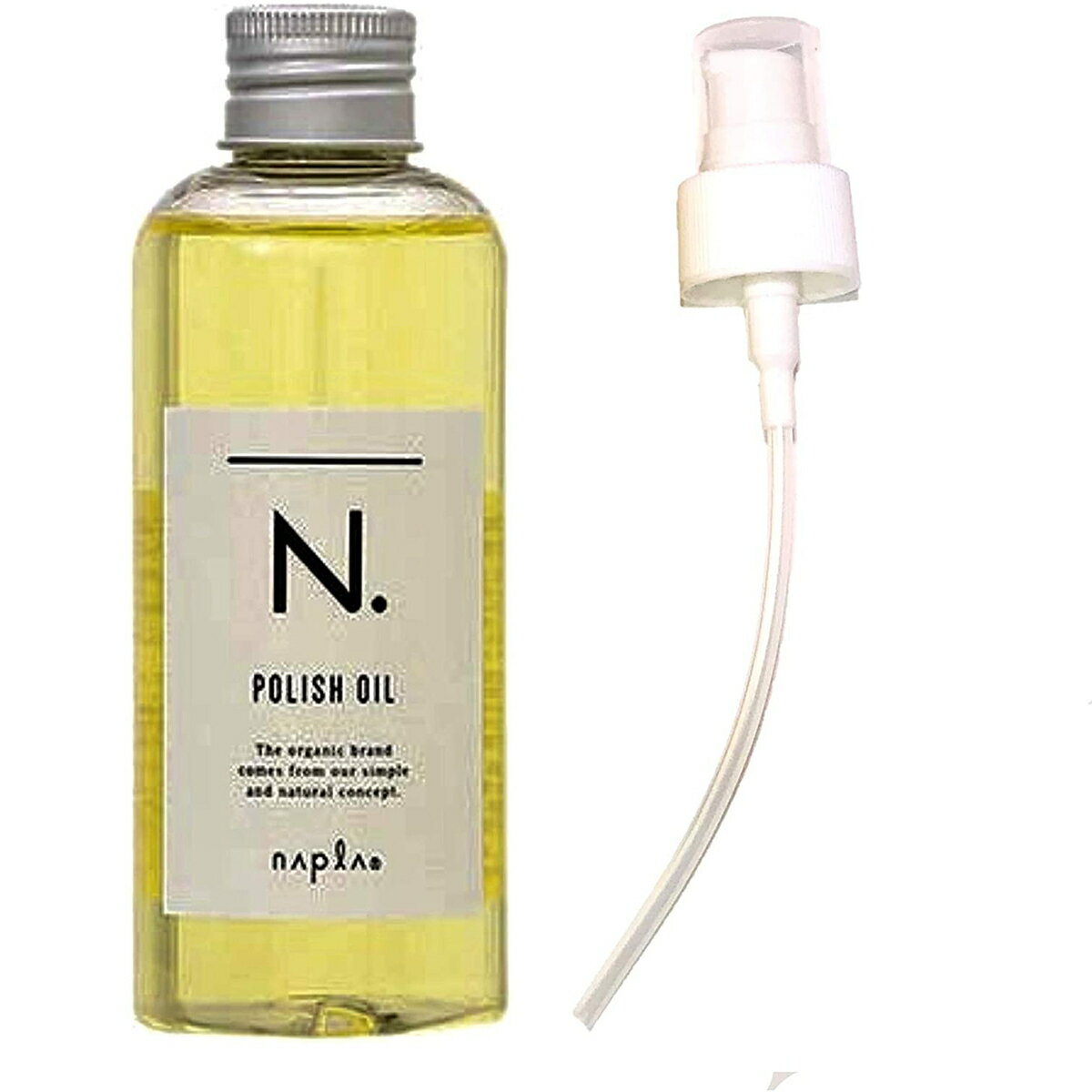 ナプラ N. ポリッシュオイル 150ml オイル専用ポンプセット エヌドット 正規品 送料無料 返金保証 ヘアオイルのサムネイル