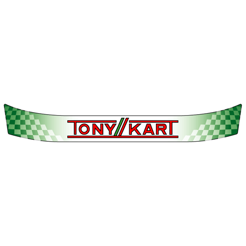 ヘルメット バイザーステッカー トニーカート TONY KART 01 【アライ Arai GP-5・GP-5S・SK-5・GP-6・GP-6S・SK-6ヘルメット対応】