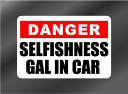 SELFISHNESS GAL IN CAR (킪܂ܖ IN CAR) XebJ[ifJ[@V[j
