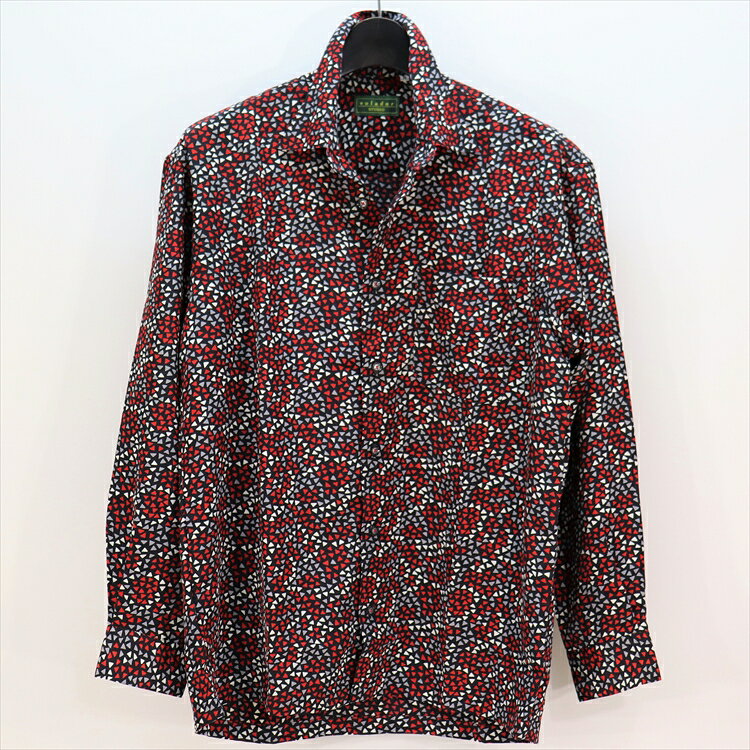 ポリエステルシャツ メンズ 長袖 柄シャツ 日本製 紳士 シニア シャツ メンズ シャツ レギュラーカラー ポリエステル 総柄 プリント 三角柄 誕生日 プレゼント ギフト 父の日 敬老の日 贈り物 おしゃれ カジュアル ファッション シニアファッション メンズファッション imagine-sting-10000611 men’s SHOP IMAGINE STUDIO サンプル画像3