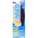 ◇ドライ効果：特殊メッシュ調不織布が汗をすばやく吸収し表面を常にドライな状態に保ちます。 ◇エアー効果：連続発泡ウレタンが汗を良く吸い取り、通気性にも優れていますので靴の中を清潔に保ちます。 ◇クリーン効果：表面生地に抗菌・防臭加工をしましたので足のイヤな臭いを防ぎ、靴の中を清潔に保ちます。 ◇クッション効果：ウレタンが適度なクッション効果を与え、歩行時の足の疲れを和らげます。 表面は、ステッチボンド不織布と樹脂エマルジョン。 裏面は、連続発泡ウレタン、ポリエステルで構成されています。 また、カットしやすいように、カット用のチャート(目安が)ついています。 【製品詳細】 ●種類 ：インソール(中敷) ●サイズ ： 男女兼用 フリーサイズ(21.0〜28.0cm) 　・インソール厚さ：約3.5mm (※体重のかかっていない状態での数値です。) ●主な素材 ： ステッチボンド不織布、樹脂エマルジョン、連続発泡ウレタン、ポリエステル ※こちらの商品はお取り寄せ商品となります。製造メーカーにて欠品の場合はお待ちいただくか、誠に勝手ながらキャンセルをさせていただく場合が御座いますのであらかじめご了承下さい。 【コロンブス　足感ドライ　インソール(中敷き)シリーズ】 ■COLUMBUS　コロンブス　足感ドライ　インソール(中敷き)　男女兼用フリーサイズ　クロ ■COLUMBUS　コロンブス　足感ドライ　インソール(中敷き)　男女兼用フリーサイズ　ブラウン ■COLUMBUS　コロンブス　足感ドライ　インソール(中敷き)　32cm　ブラウン ※他のインソール(中敷き)をお探しの方はこちらをクリックして下さい。 ※他のシューズメンテナンス用品をお探しの方はこちらをクリックして下さい。 ※他のシューズメンテナンス用品2をお探しの方はこちらをクリックして下さい。