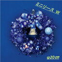 フローレックス WX-124 ミニリース W(ホワイト)φ20cm WX124【メーカー直送品】【同梱/代引不可】【FLOREX・リース・クリスマス・店舗装飾】