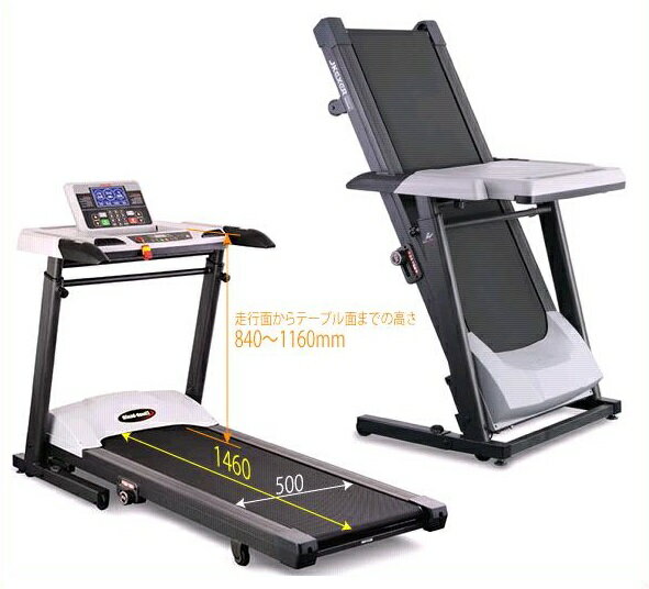 【送料無料(北海道・沖縄・離島を除く)】中旺ヘルス HJ-897 テーブル・ヘルスジョガー 準業務用 区分J【メーカー直送】【代引き/同梱不可】【ウォーキングマシン、ランニングマシン】