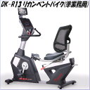 【送料無料(沖縄・離島を除く)】DK-R13 準業務用リカンベントバイク【メーカー直送】【代引き/同梱不可】【トレーニングバイク、トレーニングマシン】