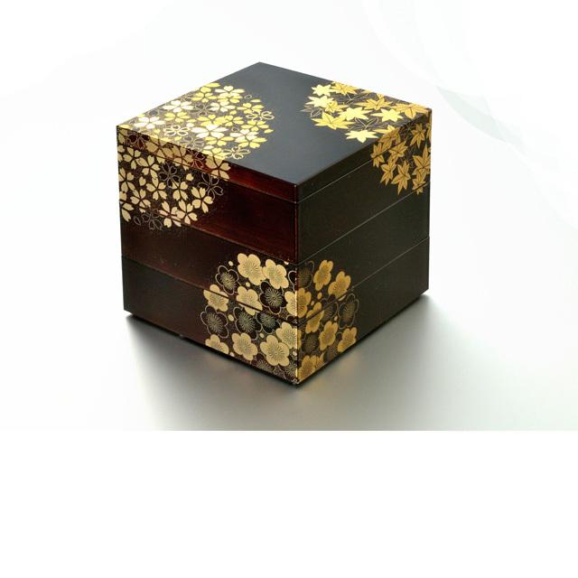 楽天市場】三段 重箱 花丸春秋の通販 楽天市場】三段 重箱 花丸春秋の通販