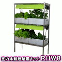 【送料無料(沖縄・離島を除く)】リビングファーム LF-RHWL8 室内水耕栽培器キット リビングファームRHW8【メーカー直送】【代引き/同梱包不可】【栽培キ...