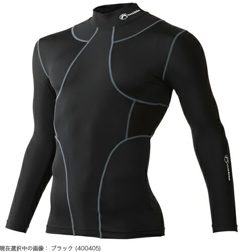 noble ノーブル　400405　オールインワン　ロングスリーブ TX2　ブラック【お取り寄せ商品】【スポーツウェア】【インナーロングスリーブシャツ】