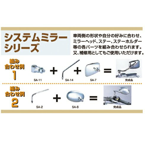 タナックス　SA-11　直角アダプター【お取り寄せ商品】【TANAX/ナポレオンミラー】 2