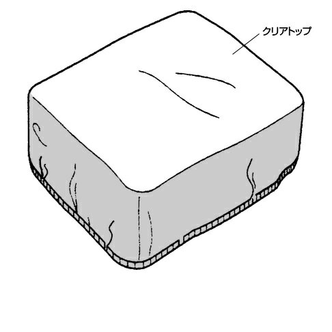 タナックス　MP-60　レインカバー【お取り寄せ商品】【TANAX・タナックス・リペアパーツ】(2)