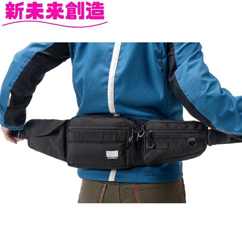 バイク ウェスト ポーチ ツーリング バッグ 収納 旅行 キャンプ 便利 アクセサリー タナックス　MFK-70..