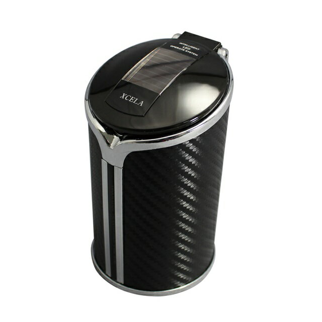 槌屋ヤック　YAC　PF-287 XCELA ASH カーボン　PF287【お取り寄せ商品】【灰皿，アッシュトレイ，カー用灰皿，車用灰皿，車内小物】 その1