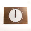 【送料無料(沖縄・離島を除く)】ヤマト工芸 YK13-004-Wh corner clock S ホワイト【お取り寄せ製品】【クロック 時計 置き時計 yama...