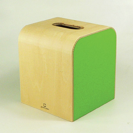 ヤマト工芸 YK08-103-Lgr COLOR MINI ティッシュケース ライトグリーン【お取り寄せ製品】【BOX ティッシュボックス ティッシュケース トイレットペーパー yamatojapan】