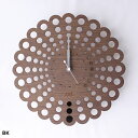 ヤマト工芸　YK14-111　pattern clock S クジャク（振り子時計）【お取り寄せ製品】【クロック　時計　掛け時計 yamatojapan】