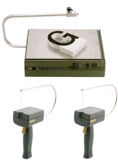 プロクソン PROXXON No.27180 卓上スチロールカッター1台 No.27188 ハンドスチロールカッター 2台 セッ..