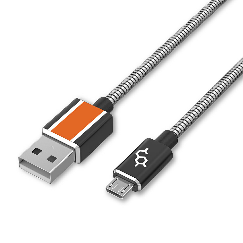 【2個セット】 カシムラ　AJ-626 USB充電&同期ケーブル 1.2m A-C BK　AJ-626