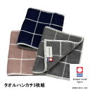 【7/4 10時-7/6 10時 ポイント10倍 】今治タオル タオルハンカチ 3枚組 25x25cm グラフチェック 日本製 吸水 レディース メンズ やわら...