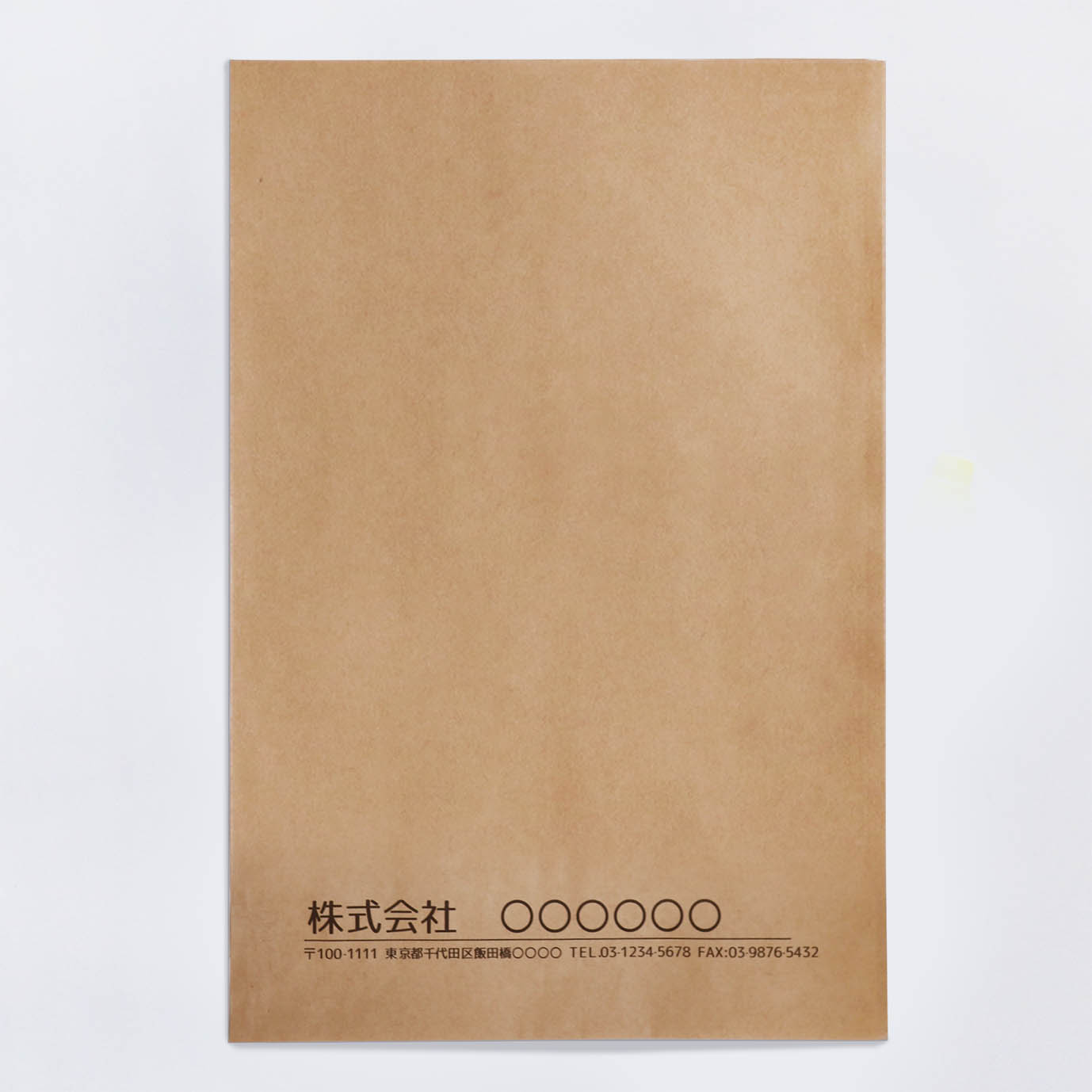 脱プラ 物販 ラッピング 紙 平袋 未晒クラフト 2Sサイズ 125×185 200枚