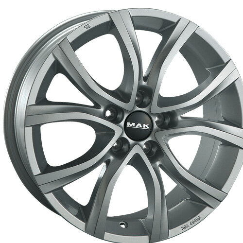 15インチ 6.5J 4/108 マック アンチバス 新品 正規品 ホイール 1本価格 [カラー] シルバー (S) [車種専用] プジョー208 オペル コルサ 【タイヤ組込可能】