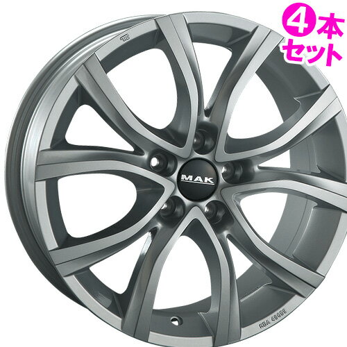 16インチ 7.0J 4/108 マック アンチバス 新品 正規品 ホイール 4本セット価格 [カラー] シルバー (S) [車種専用] シトロエン C2 C3 C3エアクロス DS3 C4 C5 プジョー 1007 2008 206 207 208 307 308 5008 【タイヤ組込可能】
