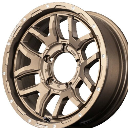 16インチ 5.5J 5/139.7 レイズ チームデイトナ F6 ブーストfor ジムニー / ジムニーシエラ 新品 正規品 ホイール 1本価格 [カラー] ダークブロンズ (Z5) 【タイヤ組込可能】