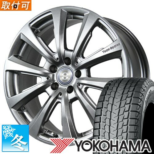 【タイヤ交換対象】 (BMW 5ser G60/G61) 225/55R18 ヨコハマ アイスガードSUV G075 18インチ スタッドレスタイヤ ホイール 4本セット ヴァローザver.02