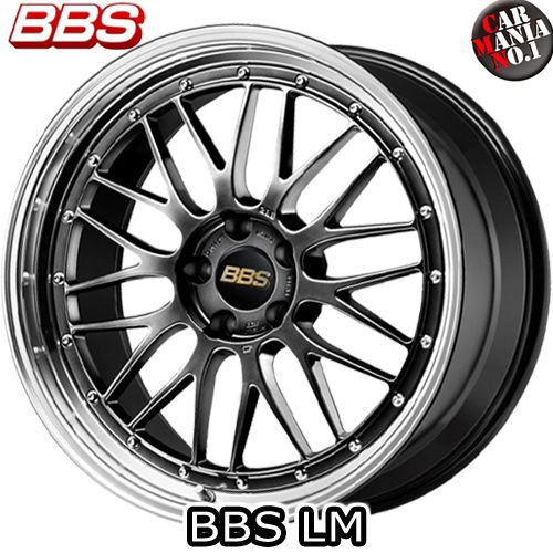 【4本セット】BBS(ビービーエス) LM (LM221) 19×9.5J 45 5/114.3 カラー：DB-BKBD 19インチ 5穴 P.C.D114.3 ホイール新品4本 鍛造2ピースホイール