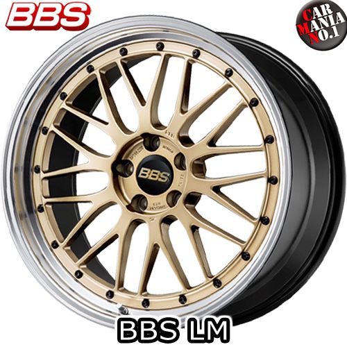 【4本セット】BBS(ビービーエス) LM (LM221) 19×9.5J 45 5/114.3 カラー：GL-BKBD 19インチ 5穴 P.C.D114.3 ホイール新品4本 鍛造2ピースホイール