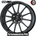 【4本セット】 18インチ 7.5J 48 5/114.3エンケイ パフォーマンスライン PF03 (ENKEI PerformanceLine)新品 正規品 4本価格 オフセット 48 カラー GM 穴数 5H P.C.D 114.3