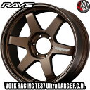 【4本セット】 RAYS(レイズ) TE37ウルトラ ラージP.C.D. 20×9.5J 0 6/139.7 カラー：BR 20インチ 6穴 P.C.D139.7 FACE-3 ホイール新品4本 VOLK RACING TE37 Ultra LARGE P.C.D. 鍛造ホイール