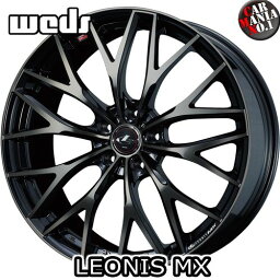【4本セット】Weds(ウェッズ) レオニスMX 15×4.5J +45 4/100 カラー：PBMC/TI 15インチ 4穴 P.C.D100 ホイール新品4本 LEONIS MX