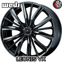 【4本セット】Weds(ウェッズ) レオニスVX 19×8.0J 48 5/114.3 カラー：BMC1 19インチ 5穴 P.C.D114.3 ホイール新品4本 LEONIS VX