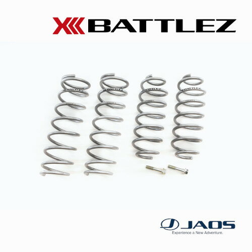 【5/30(土)限定！ポイント最大26倍！】【兵庫県で取付可】JAOS スプリング BATTLEZ リフトアップスプリング Ti-W2WD用 ハスラー MR52S / 92S系(20.01-)