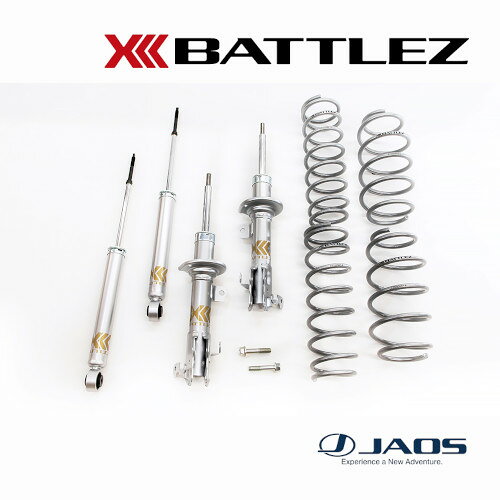 【5/30(土)限定！ポイント最大26倍！】【兵庫県で取付可】JAOS サスペンションセット BATTLEZ リフトアップセット S ハスラー MR52S / 92S系 4WD用（20.01-）