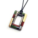 【工房限定オリジナル商品】他にはありません。黒釉金彩貫入紐ネックレス。伊万里焼質感も上品な滑らかさで非常に人気もある作品。【楽ギフ_包装選択】【楽ギフ_メッセ入力】★送料無料