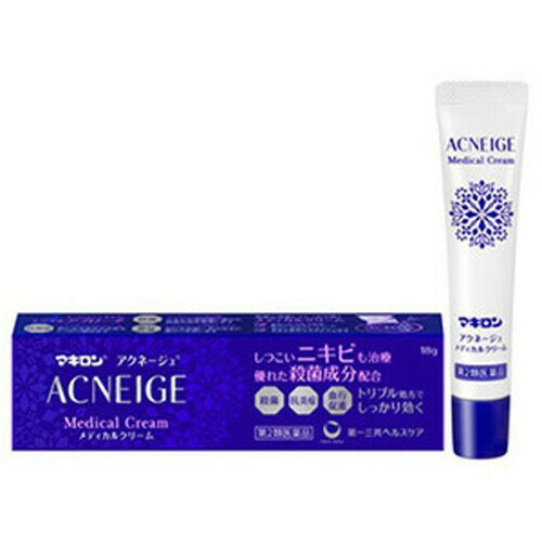 【第2類医薬品】マキロン アクネージュ メディカルクリーム 18g 第2類医薬品第一三共ヘルスケア[海外出..