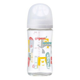 ピジョン pigeon 母乳実感 哺乳びん ガラス240ml Zoo