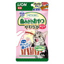 店内全品【ポイント5倍】お買い物マラソンPETKISS ネコちゃんの歯みがきおやつ やわらか まぐろ味 14g猫用 猫 ネコ おやつ 歯みがき ハミガキ ライオン LION ペットキッス