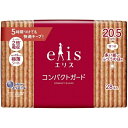 大王製紙 エリス コンパクトガード 多い昼～ふつうの日用 羽つき 20.5cm 28枚入ナプキン 生理用 多い昼 昼用 羽付
